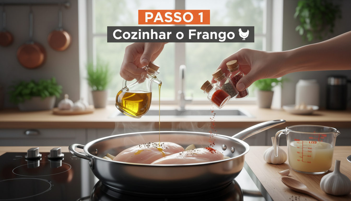  Cozinhando o Frango